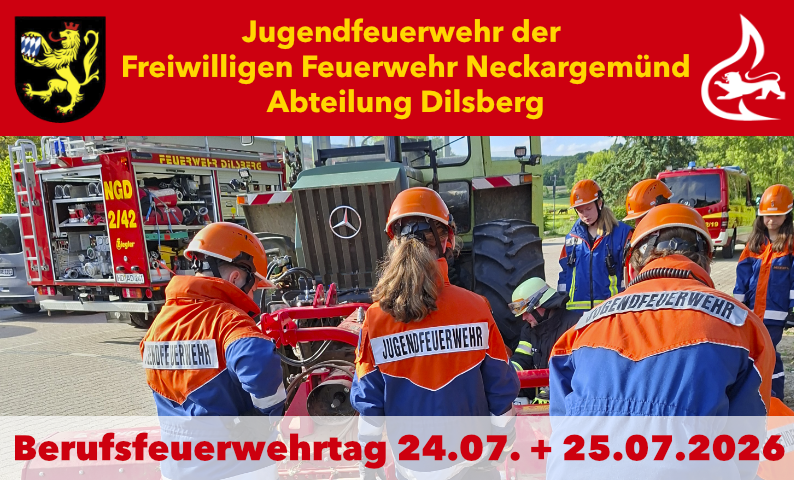 Berufsfeuerwehrtag der Jugendfeuerwehr Dilsberg